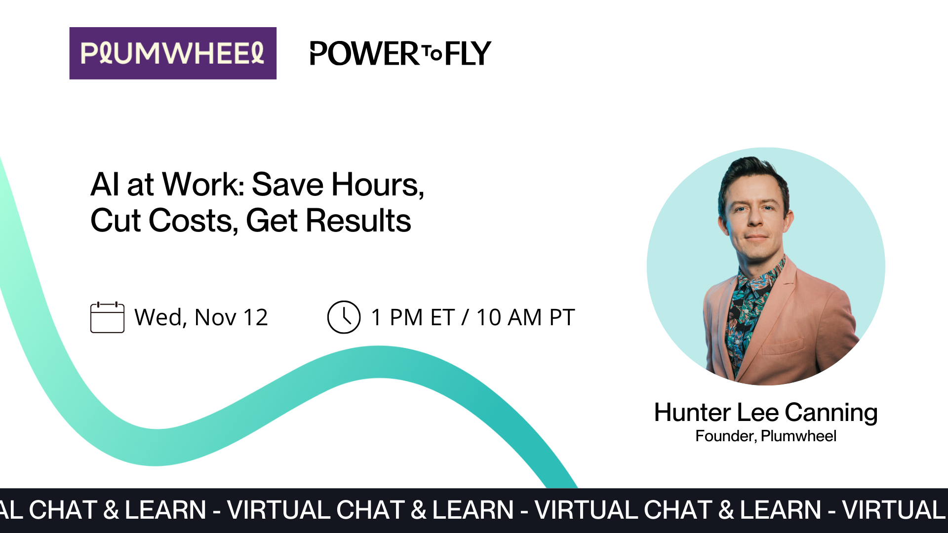AI at Work: Save Hours, Cut Costs, Get Results with Hunter Lee Canning, Founder of Plumwheel